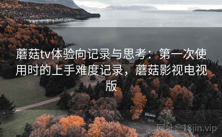 蘑菇tv体验向记录与思考：第一次使用时的上手难度记录，蘑菇影视电视版