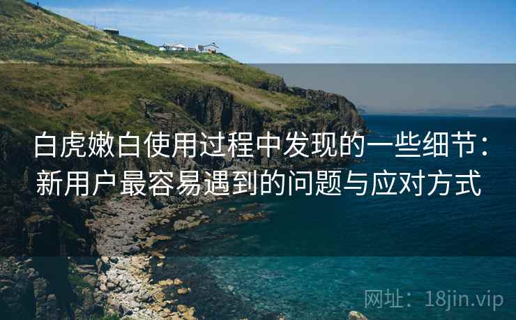 白虎嫩白使用过程中发现的一些细节:新用户最容易遇到的问题与应对方式