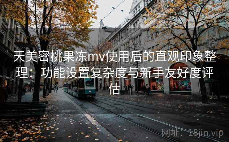 天美密桃果冻mv使用后的直观印象整理：功能设置复杂度与新手友好度评估