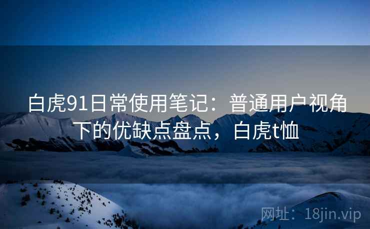 白虎91日常使用笔记：普通用户视角下的优缺点盘点，白虎t恤