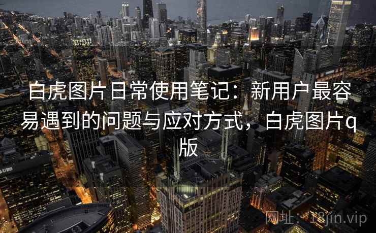 白虎图片日常使用笔记：新用户最容易遇到的问题与应对方式，白虎图片q版